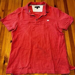 Banana Republic Men's Salmon Polo Medium